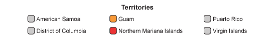 Territories Child Data Linked to Workforce: Guam: Yes for Part B 619, Northern Mariana Islands: No for Part C and Part B